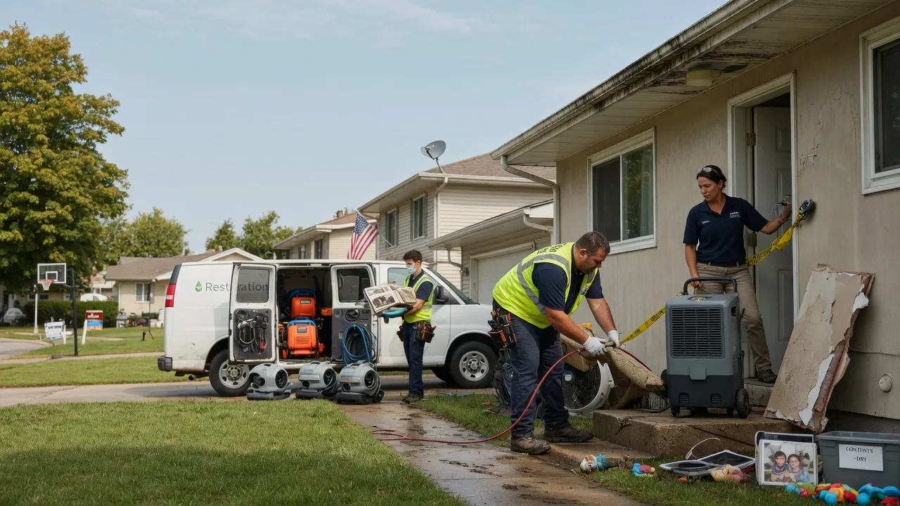 Water Damage Restoration in Hamburg, MN near me
